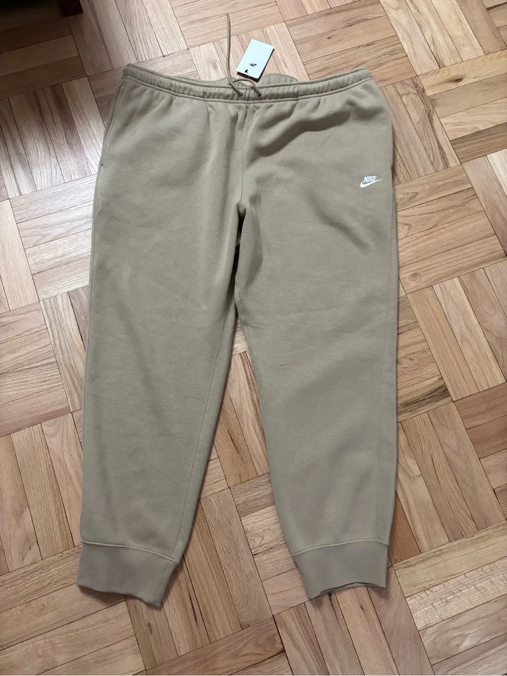 Nike Sportswear  Fleece Men's Jogger Pants Tan Size 3XL FN3787-297 NWT